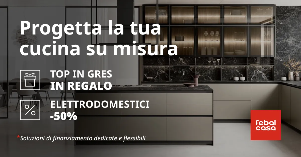 Cucina Febal Casa con isola