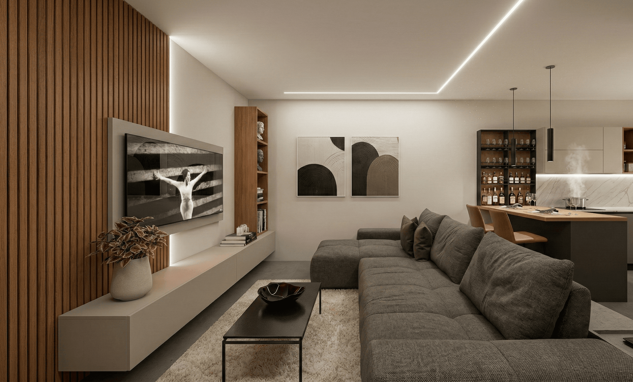 Arredamento completo per una casa di nuova costruzione a Frattaminore